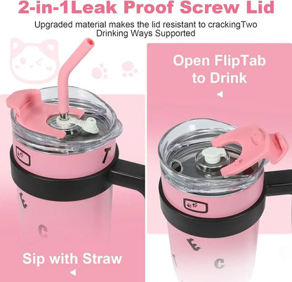 Embossed Flower 40OZ